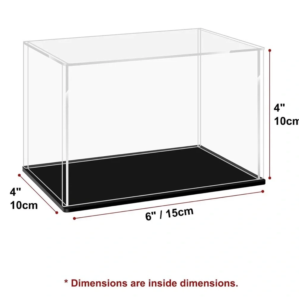 BIKE/CAR NOT INCLUDED-Acrylic Display Box